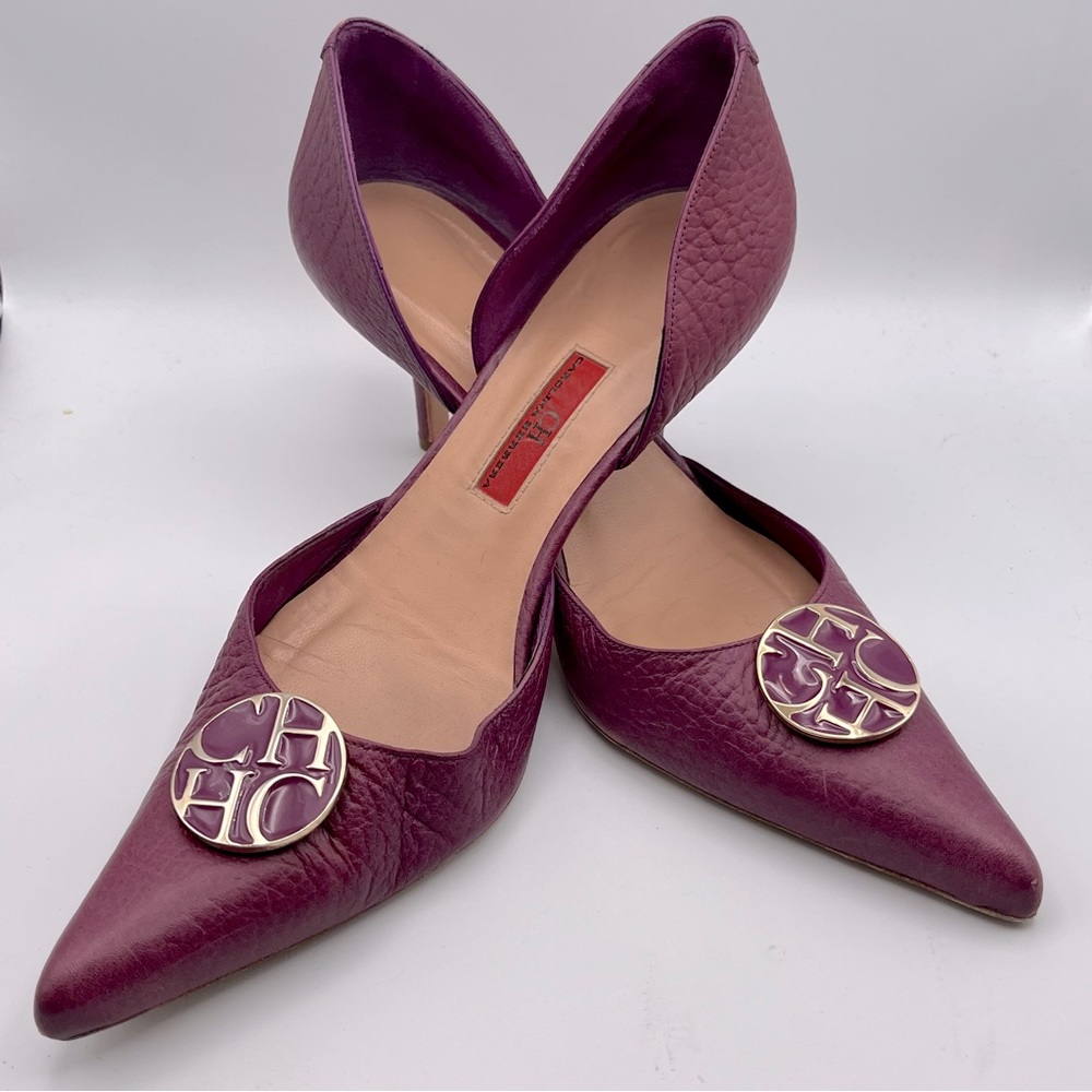 🥳 HOST PICK 🥳 CAROLINA HERRERA LEATHER D’ORSAY PUMPS